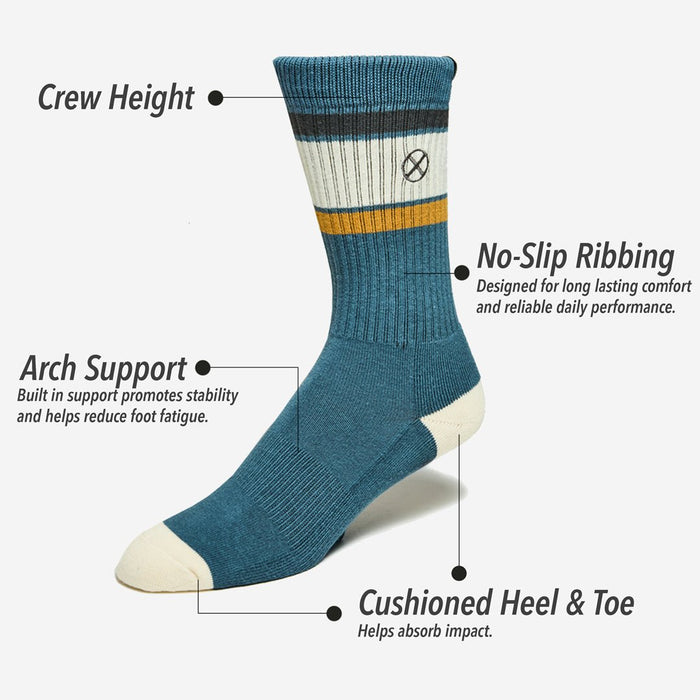 X-Men Ribbed Crew Sock Set - Heroes & Villains-Marvel-Socks