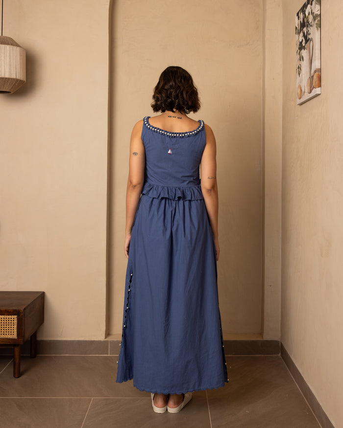 Zoe Skirt  - (Dark Blue)