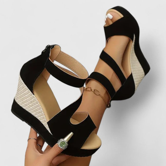 ZYNAVIELLE | COMFORT WEDGE SANDALS