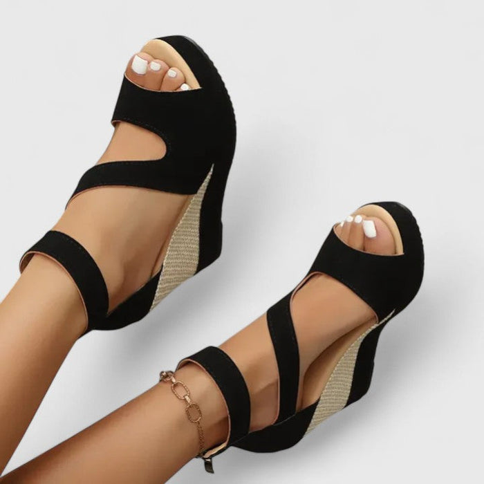 ZYNAVIELLE | COMFORT WEDGE SANDALS