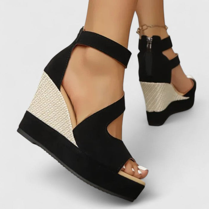ZYNAVIELLE | COMFORT WEDGE SANDALS