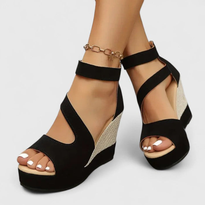 ZYNAVIELLE | COMFORT WEDGE SANDALS